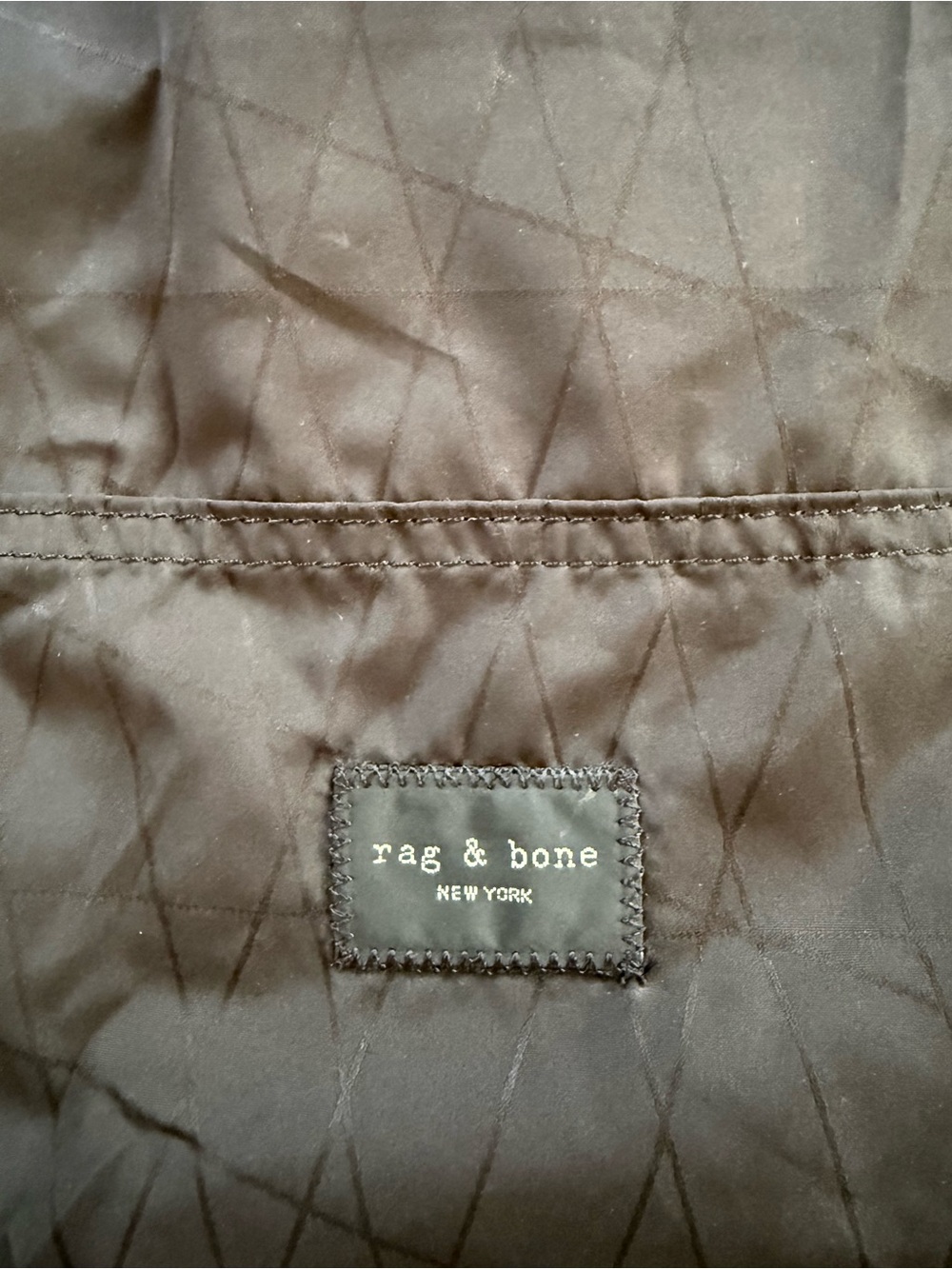 rag & bone New York Black Nylon Tote Bag - Picture 5 of 8
